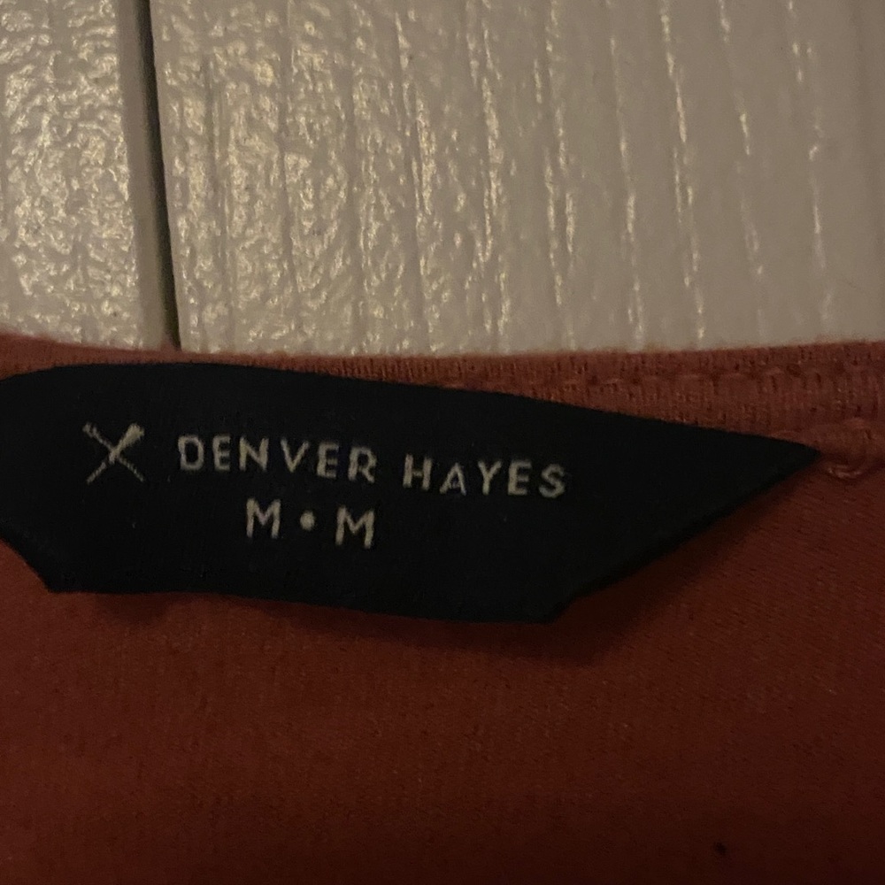 Denver Hayes Rust Midi Dress - Picture 2 of 5